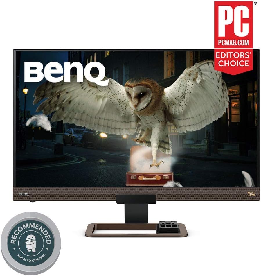 BenQ EW3280U 32 inch 4K Monitor | IPS | Multi Media with HDMI connectivity HDR Eye-Care Integrated Speakers and Custom Audio Modes