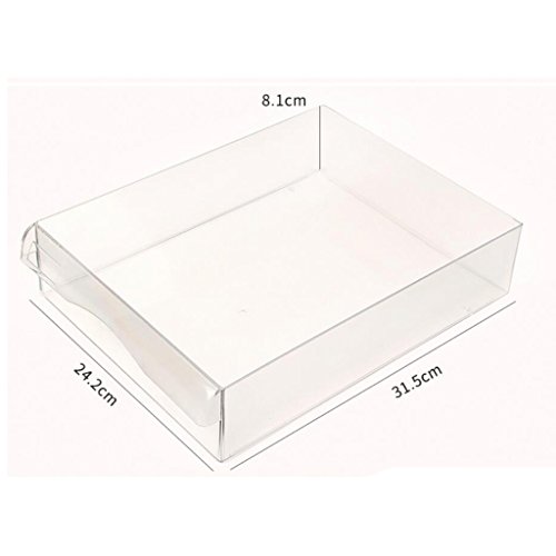 File Cabinets File Cabinets Drawer Plastic Desktop Office Storage File Box A4 4th Floor (Gray)