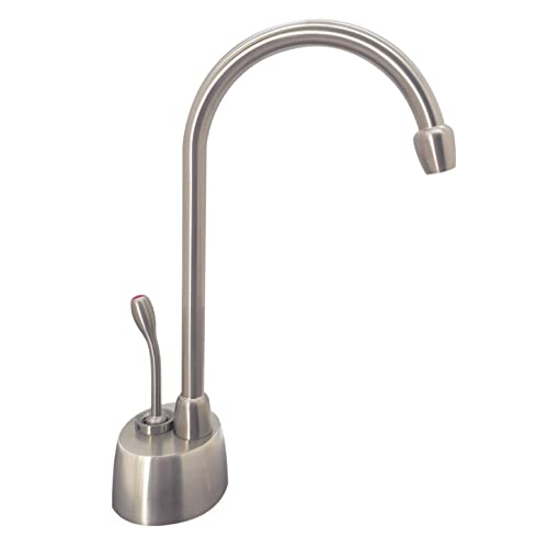 Westbrass Handle Hot Water Dispenser Faucet (Tank sold separately), Satin Nickel