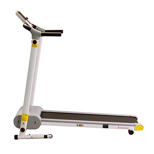 Sunny Health & Fitness Smart Foldable Exercise Running Walking Treadmill, Easy Assembly, LCD Performance Monitor, Device Holder, Optional SunnyFit® App Enhanced Connectivity