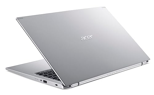 acer Aspire 5 A515-2023 New Laptop - 15.6"" FHD IPS - 4-Core Intel i5-1135G7-8GB DDR4 512GB SSD - Intel Iris Xe Graphics - Wi-Fi 6 - Backlit Keyboard - Fingerprint - Win11 Home, Pure Silver