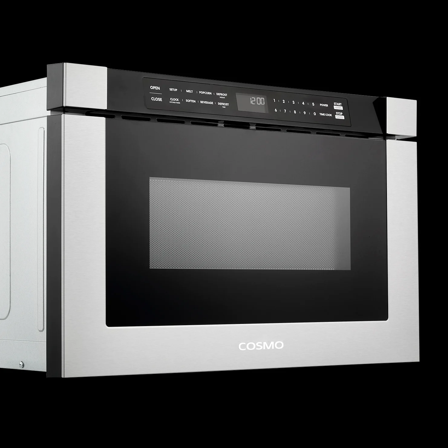 24 in. Built-in Microwave Drawer 1.2 cu. ft. Capacity in Stainless Steel