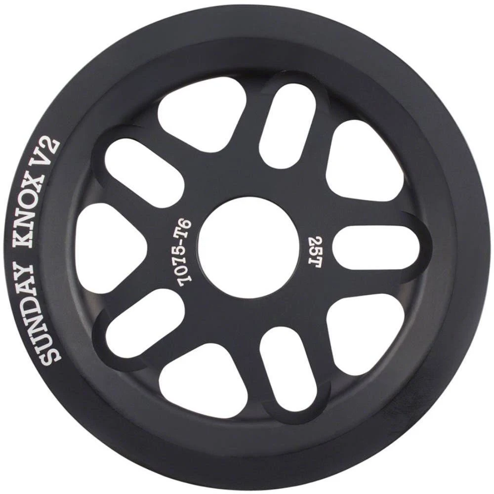 Sunday Knox V2 Sprocket - 25T Black