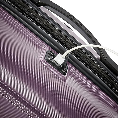 Samsonite Omni 2 Hardside Expandable Luggage with Spinner Wheels, 2-Piece Set (19/24), Lagoon Blue