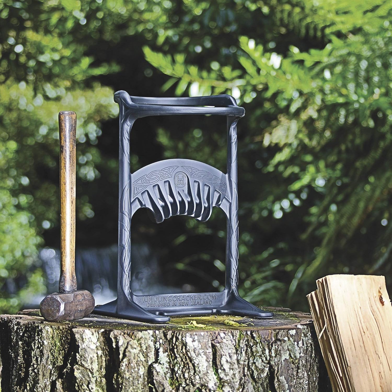 Kindling Cracker XL Kindling Cracker King Firewood Splitter - Kindling Splitter Wood Splitter Wood Splitting Wedge Manual Log Splitter Wedge