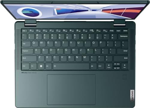 Lenovo Yoga 6 2-in-1 Convertible Touchscreen Laptop, 13.3" WUXGA (1920 x 1200) Laptop, 8GB RAM, 512GB SSD, AMD Ryzen 5 7530U(Beat Intel i7-1165G7), Thin, WiFi 6, Backlit KB, Win 11 Home, Dark Teal