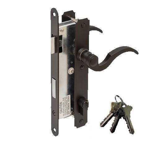 Atrium Door Mortise Lock Exact Replacement with Three Keys - Shop Hardware Tools Online Store
