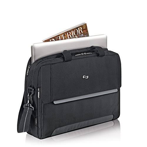 Solo Chrysler 17.3 inch Laptop Briefcase Black