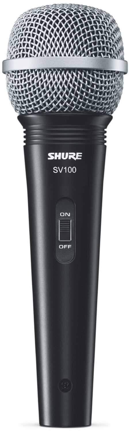 Shure - SV100-W Dynamic Cardioid Handheld Microphone