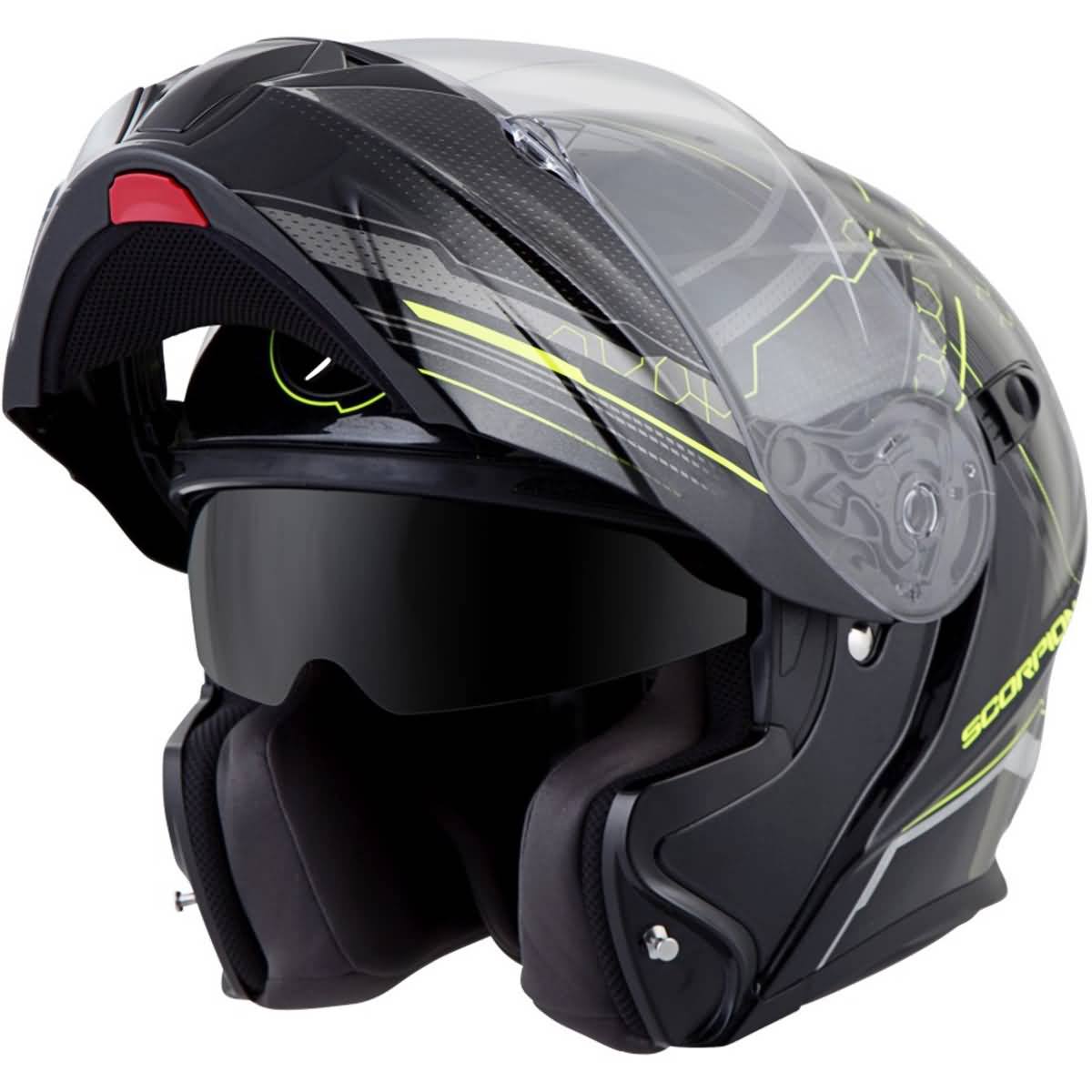Scorpion - EXO-GT920 Modular Satellite Helmet Silver 2x - 92-1237