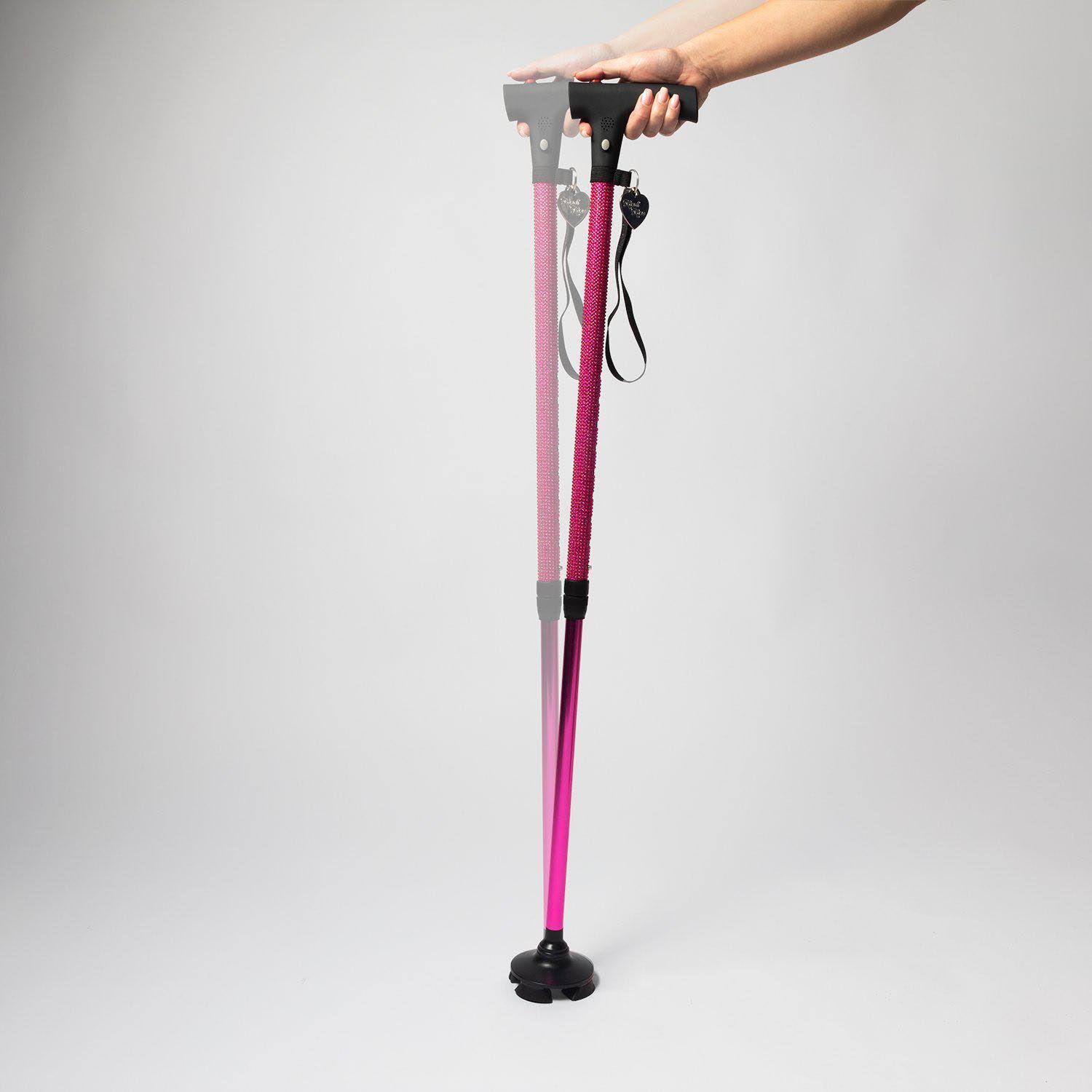 Blingsting Kandi Kane Personal Safety Cane Pink