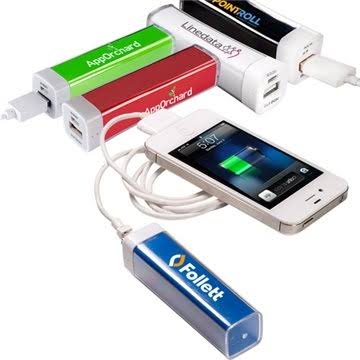 Sample - Econo Mobile Charging Powerbank in Black, Blue, or White