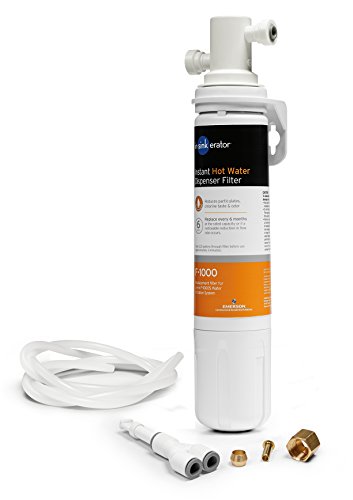InSinkErator HOT250 Instant Hot Water Dispenser System, Single-Handle Faucet in Satin Nickel with 2/3-Gallon Stainless Steel Tank, H250SN-SS
