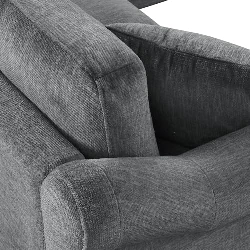 Oversized U-Shaped Sectional Sofa Couch Plush Corduroy Upholstered Modular Deep Seat Sofa&Couch Sectional W/Right Facing Chaise Lounge and 7 Toss Pillows for Home Apartment Living Room Furniture Sets
