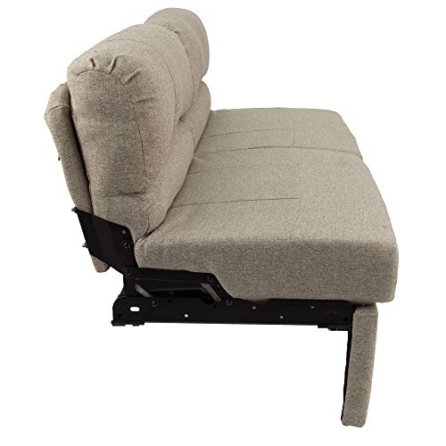 RecPro Charles RV 68" Jackknife Sofa | Love Seat | Sleeper Sofa | RV Furniture | RV Couches (Oatmeal)