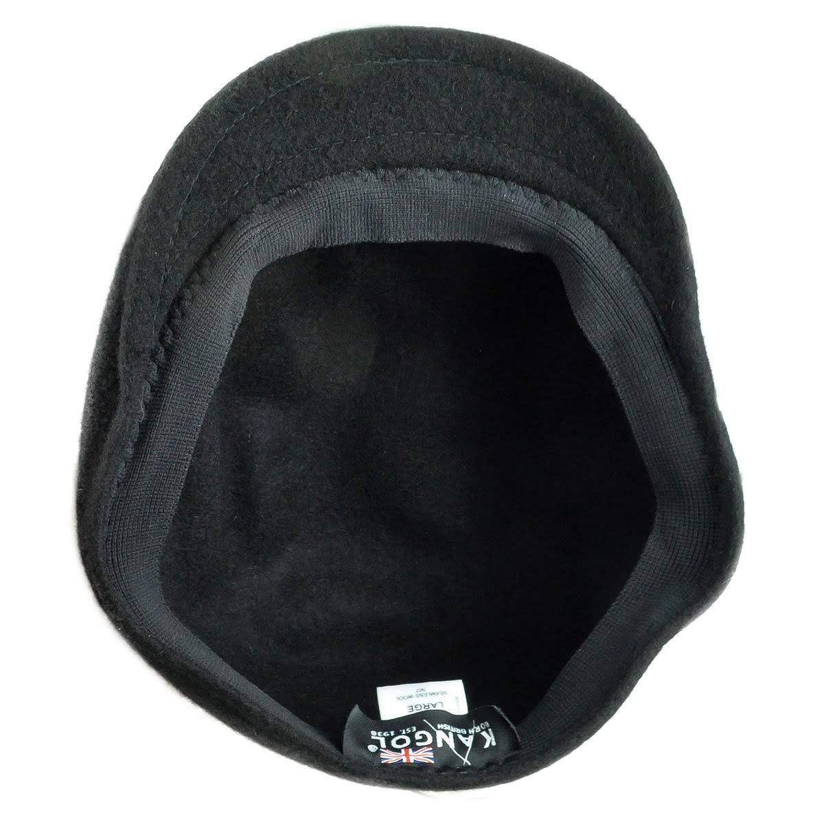 Men&s Kangol Seamless Wool 507 Cap, Black
