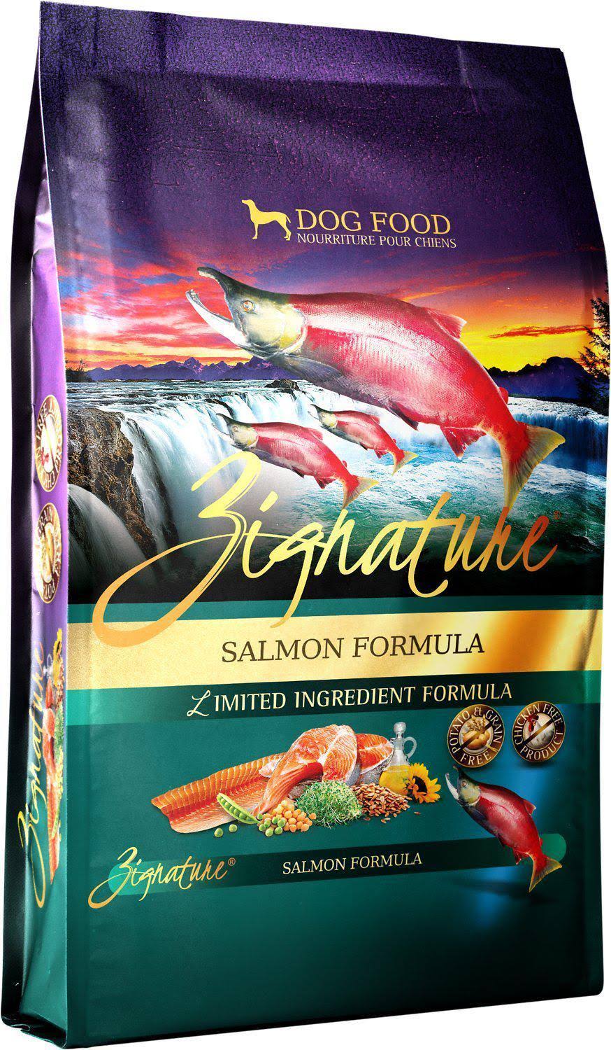 Zignature Limited Ingredient Salmon Formula Dry Dog Food 27-lb