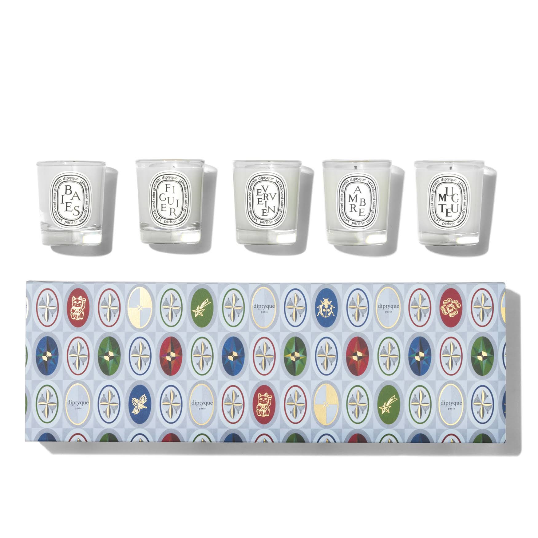 Diptyque 5 Mini Candle Set
