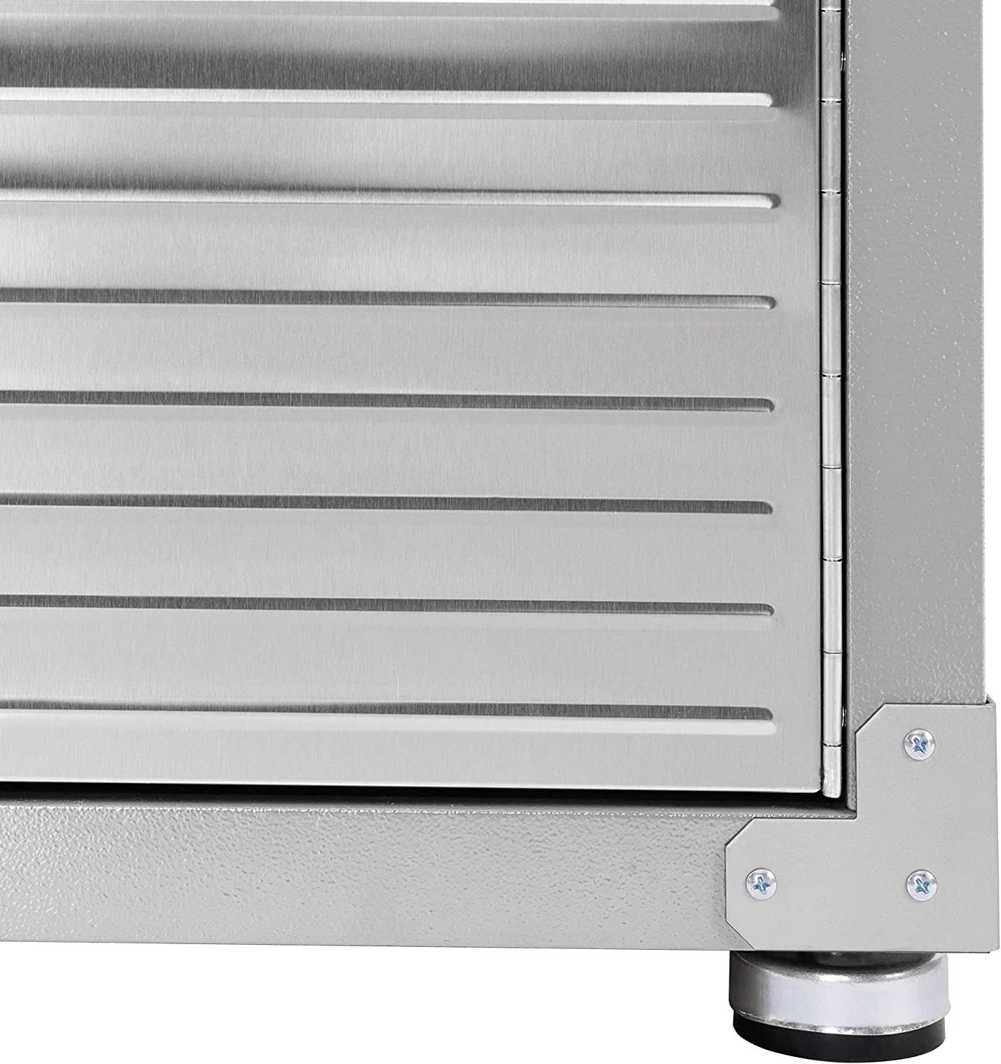 Seville Classics UltraHD Mega Steel Storage Cabinet, 48" W x 24" D x 72" H, Granite