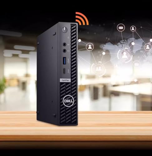 DELL OptiPlex 7020 MFF Micro Form Factor Desktop Computer - 14th Gen Intel Core i5-14500T 14-Core up to 4.8 GHz, 32GB RAM, 1TB NVMe SSD, Intel UHD Graphics 770, Wi-Fi, HDMI, DP, Windows 11 Pro