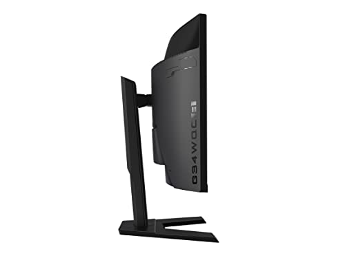 GIGABYTE GS34WQC 34" 1440P Curved Gaming Monitor, 3440x1440 VA 1500R Display, 1ms (MPRT) Response Time, HDR Ready, FreeSync Premium