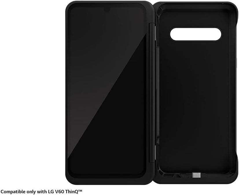 LG Dual Screen Case LM-V605N for LG V60 ThinQ 5G w/ Type-C Adapter - Black