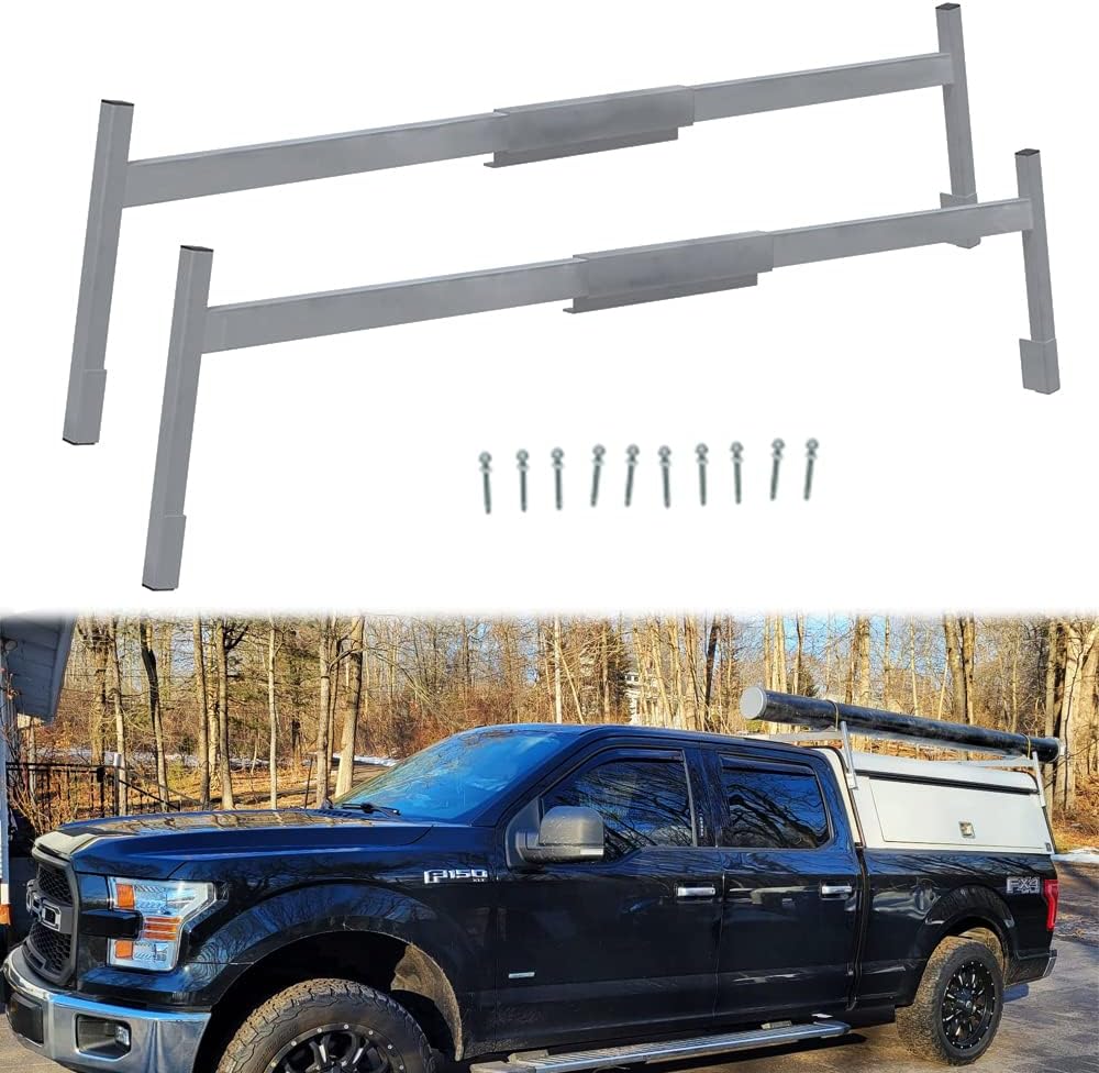 Mountainpeak Aluminum Truck Cap Ladder Rack for Trailer Topper
