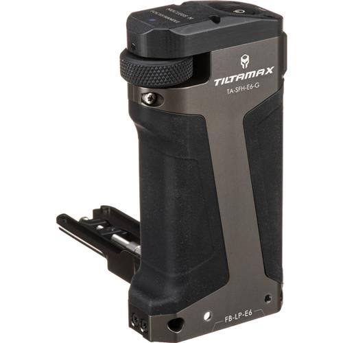 Tilta Side Focus Handle Type I for BMPCC 4K Cage, Supports LP-E6 battery, Gray