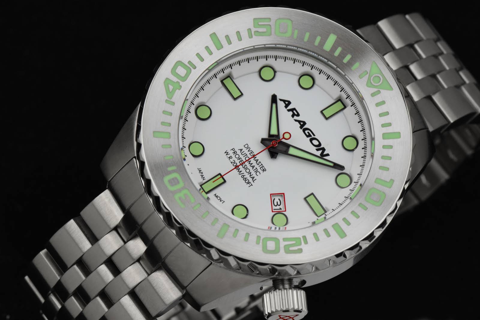 Aragon A264WHT Divemaster Evo Automatic 45mm