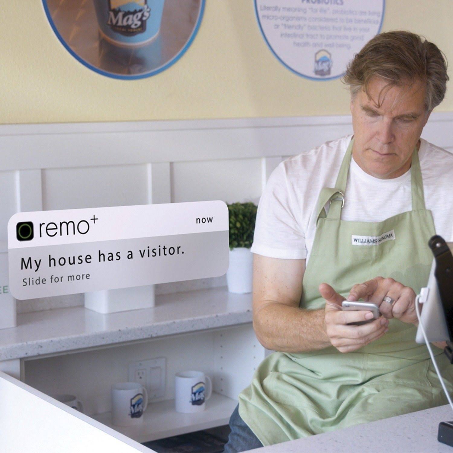 Remo+ DoorCam Over-The-Door Smart Camera