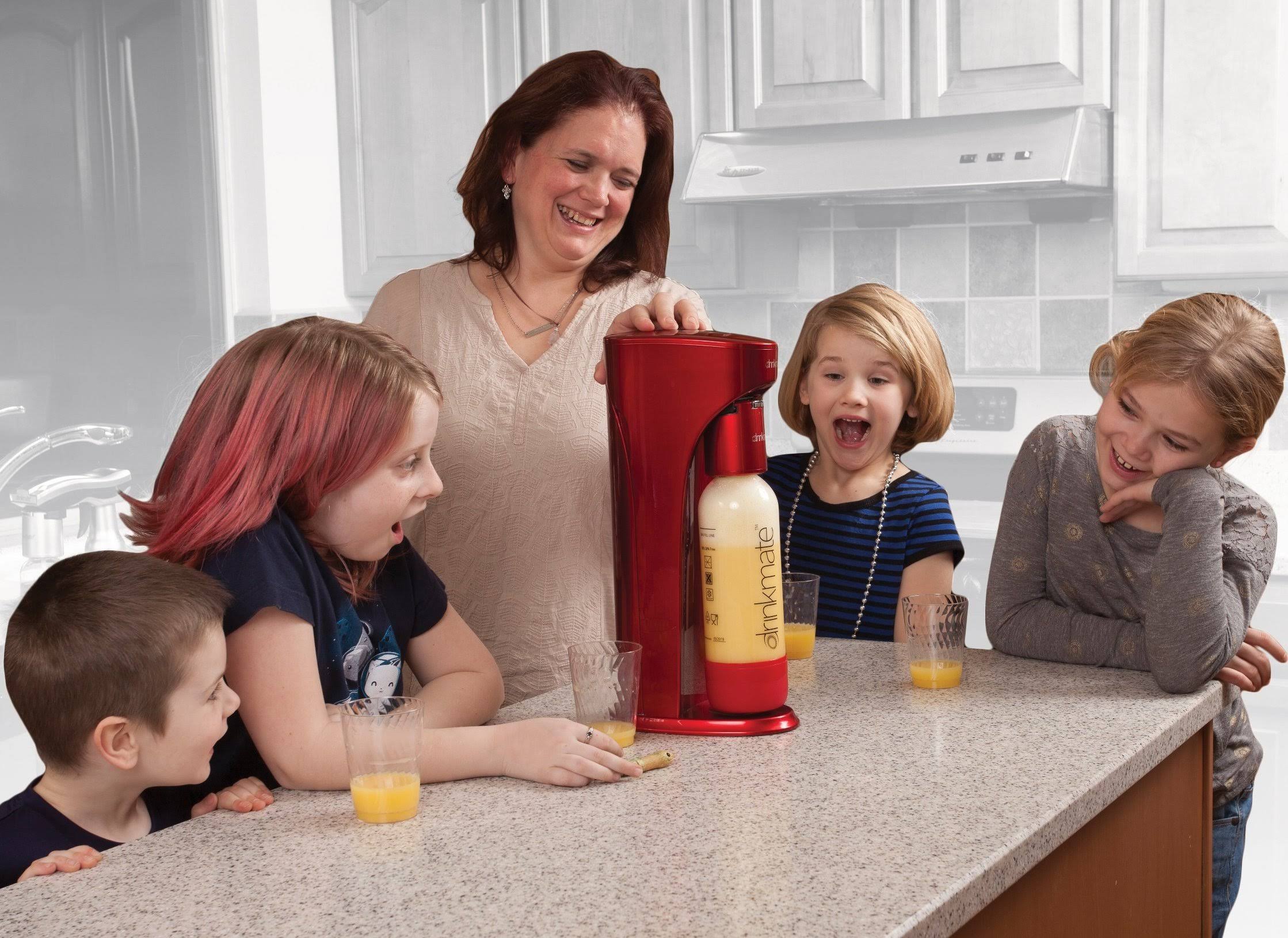 Drinkmate Sparkling Water and Soda Maker, Carbonates Any Drink, Includes One 1L