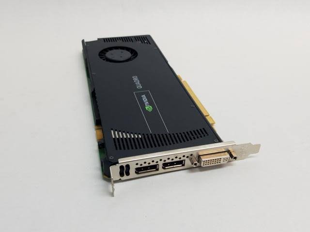 Nvidia Quadro 4000 2GB GDDR5 PCI Express x16 Desktop Video Card P2007