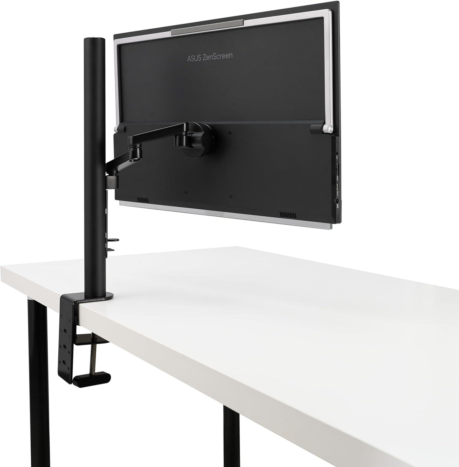 ASUS ZenScreen 22” (21.5 viewable) 1080P Portable Monitor (MB229CF) – Full HD, IPS, 100Hz, USB-C, Eye Care, Speakers, Carrying Handle, Kickstand, C-clamp Arm, Partition Hook, Subwoofer, 3 yr warranty