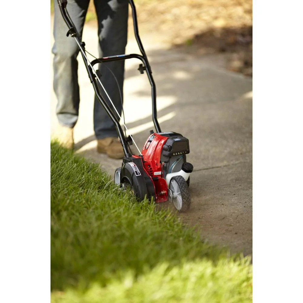 Troy-Bilt TB516 29cc 4 Cycle Gas Powered Wheeled Edger with 9 Inch Steel Blade