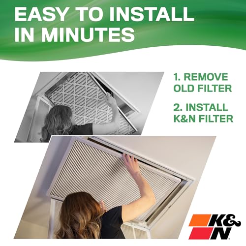 K&N 20X25X1 HVAC Furnace Air Filter