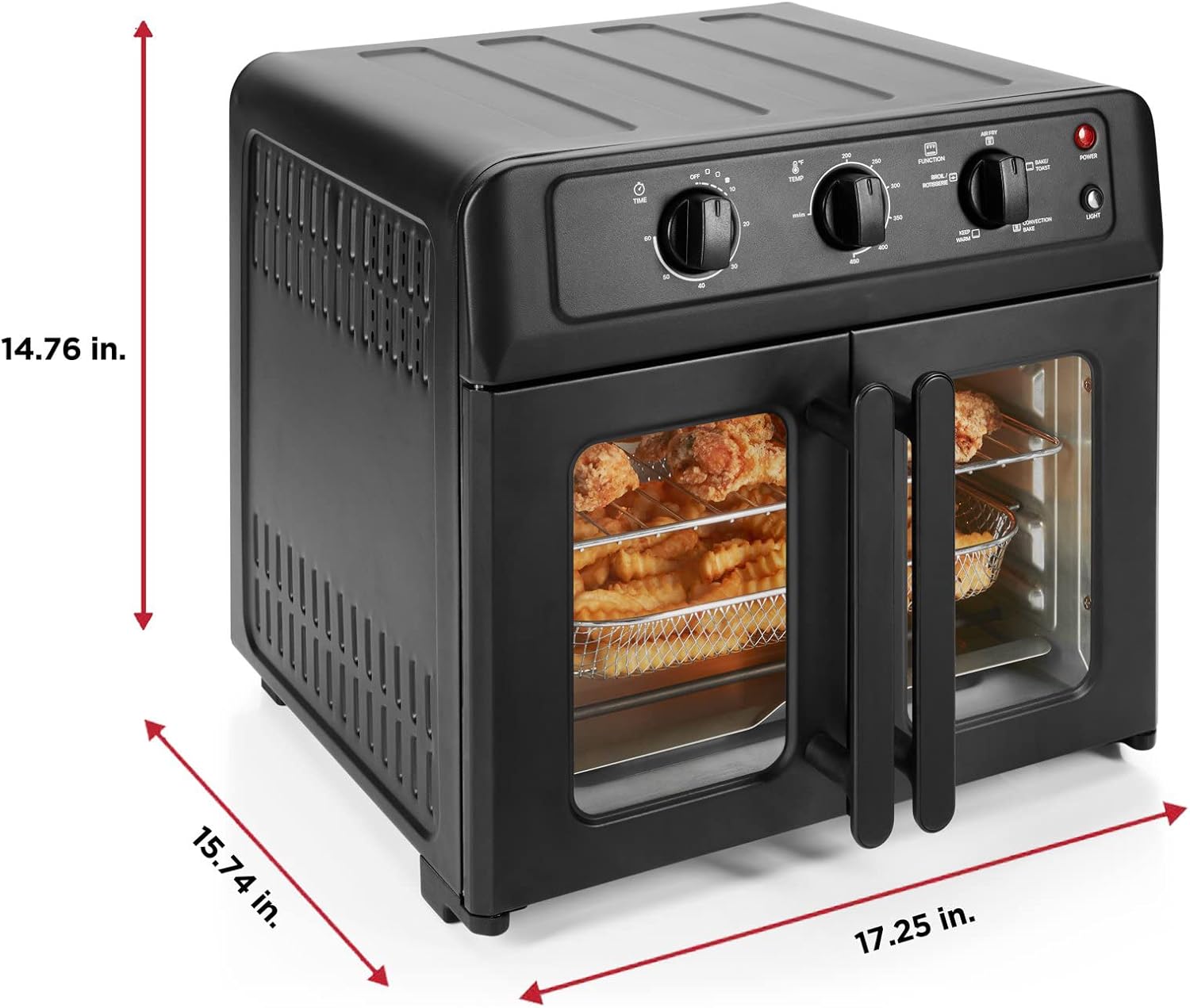 French Door Air Fryer + Oven, 26 Quart