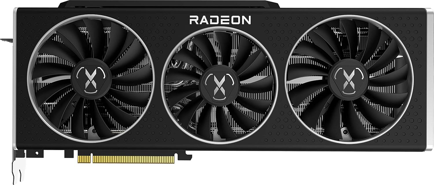 XFX Speedster MERC319 Radeon RX 6800XT Black 16GB GDDR6 HDMI DisplayPort USB-C PCIe 4.0 Gaming Graphics Card RX-68XTACBD9