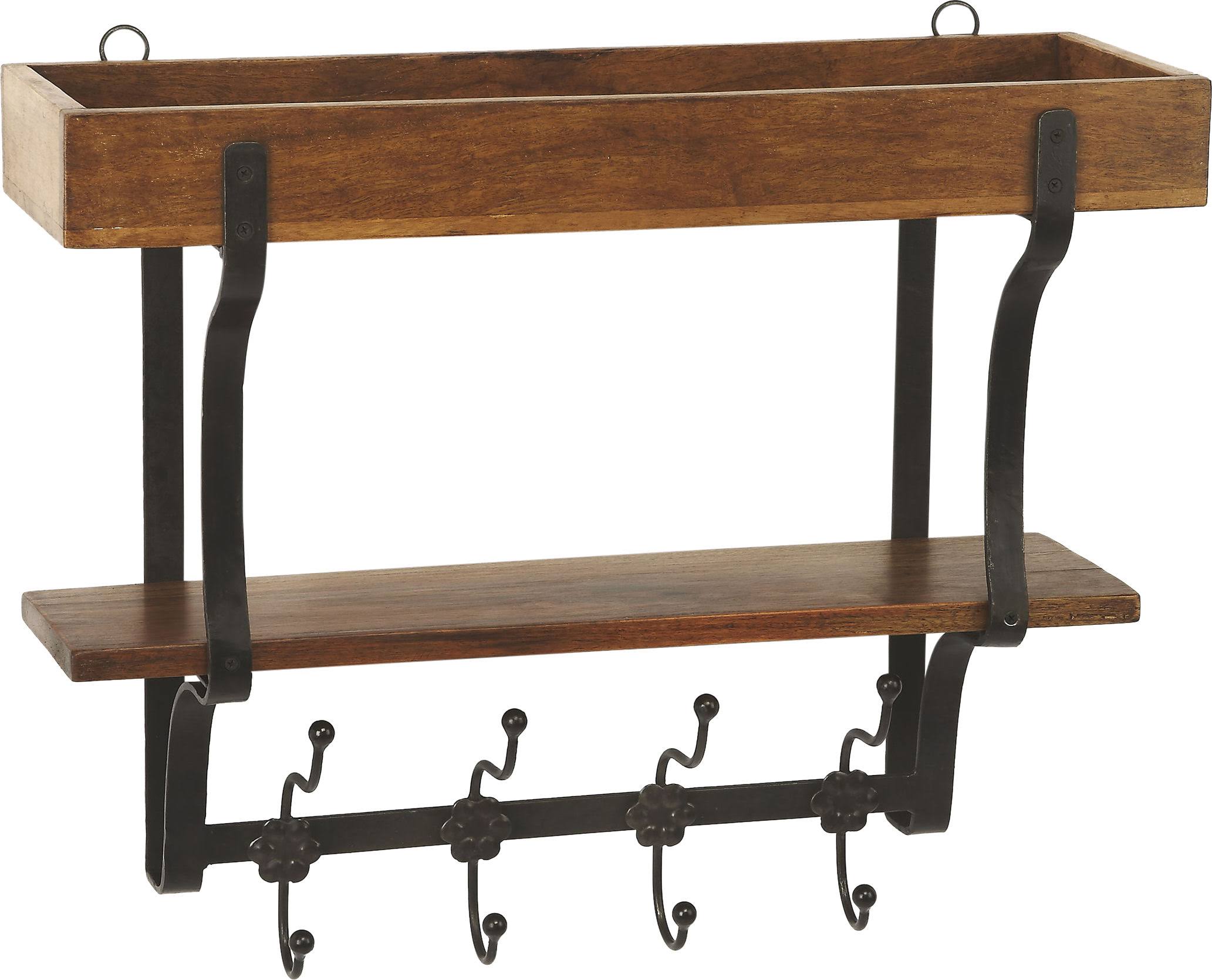 Butler 4341330 Lester Industrial Chic Wall Rack