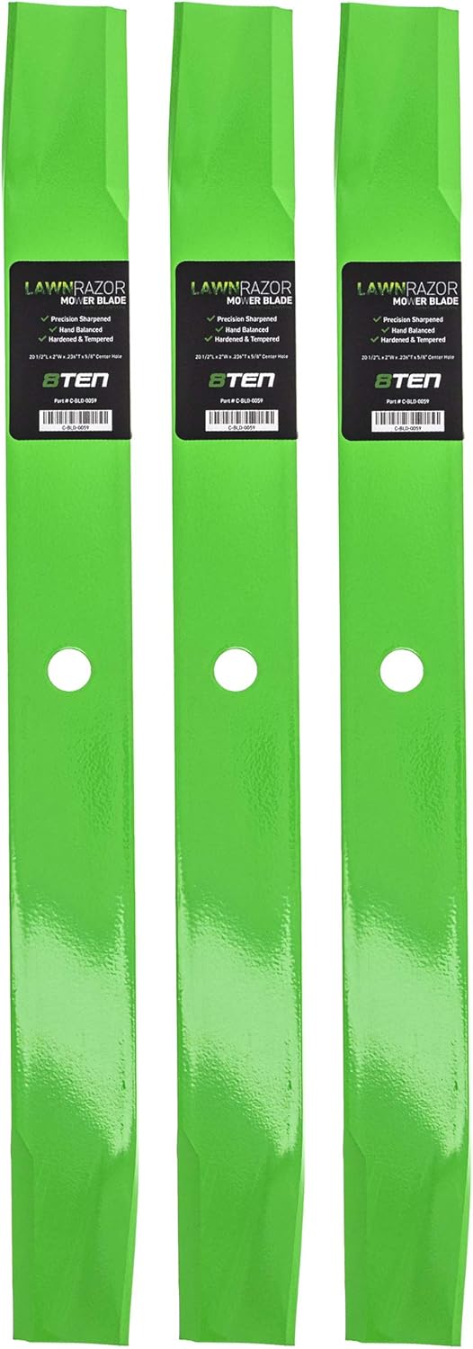 8TEN Deck Blade Spindle Kit Set Combo 60 inch for Bad Boy CZT ZT Elite Pup 037-6015-50