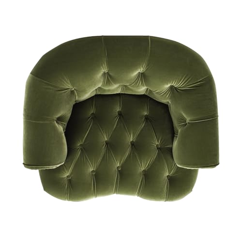 Jennifer Taylor Home La Rosa Victorian Tufted Upholstered Accent Chair, Lavender Velvet