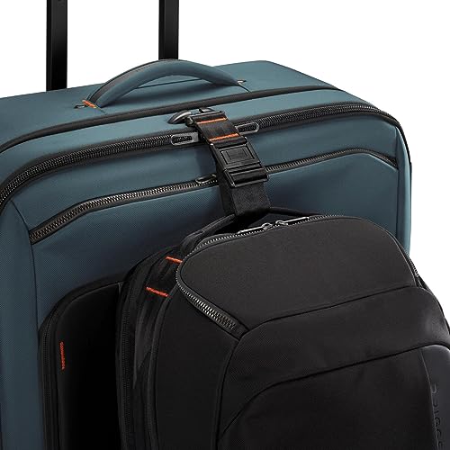 Briggs & Riley Domestic 22" Carry On Expandable Spinner - Luggage for Travel, Suitcases with Wheels, Softside Rolling Bag for Men & Women, Self-Repairing Zipper - ZDX Collection, Hunter