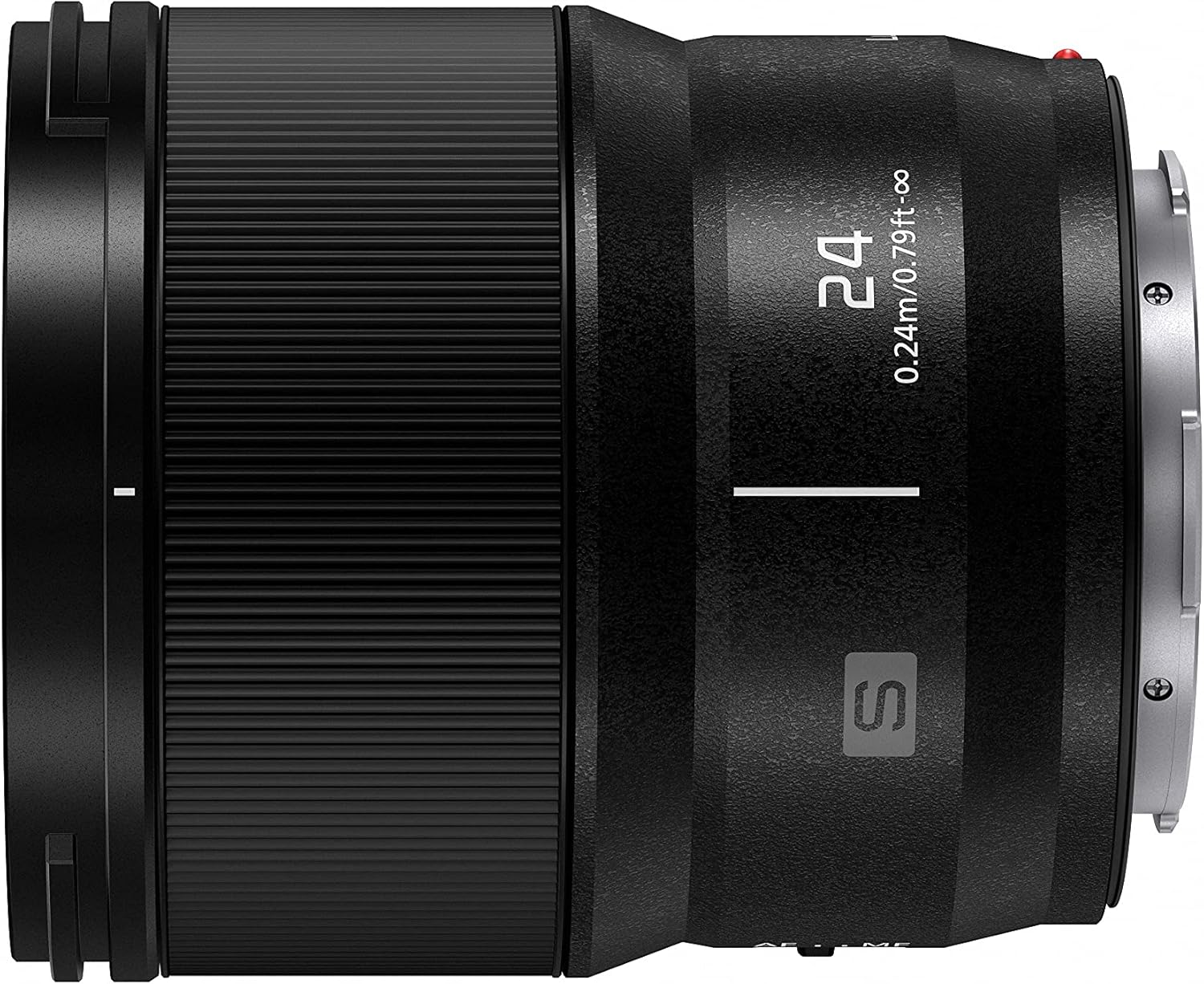 Panasonic LUMIX S Series Camera Lens, 24mm F1.8 L-Mount Interchangeable Lens for Mirrorless Full Frame Digital Cameras, S-S24