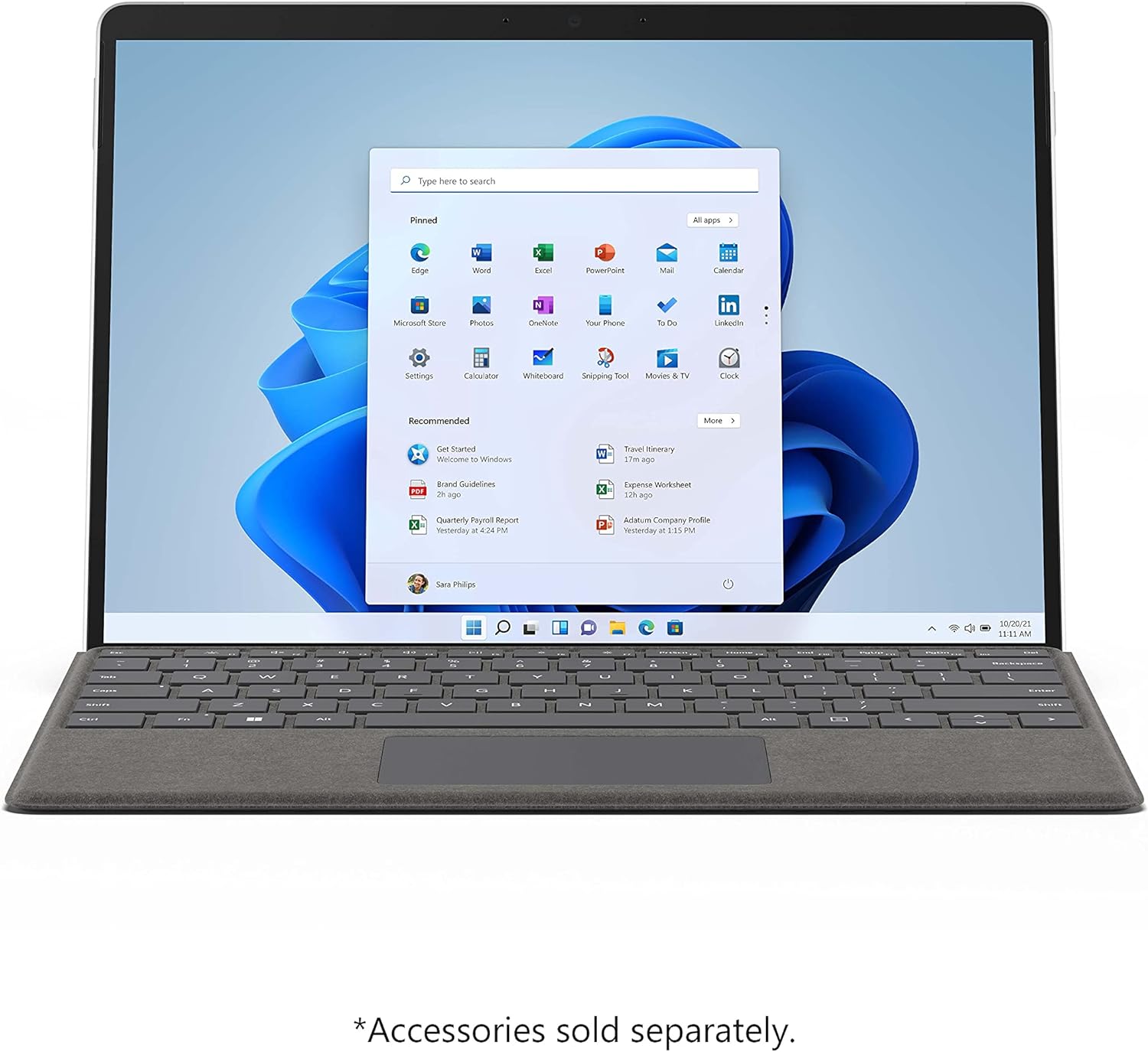 Microsoft Surface Pro 8-13" Touchscreen - Intel® Evo Platform Core™ i5-8GB Memory - 256GB SSD - Device Only - Graphite (Latest Model)