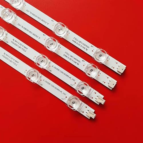 UFDIPLMY 4TV(16pcs) LED Backlight Strip Compatible with Hisense JL.D425E1330-003BS-M_V02 43" TV 43R6E3 43h6g 43R6090G 43H6570G 43R6000GM 14 Lamp