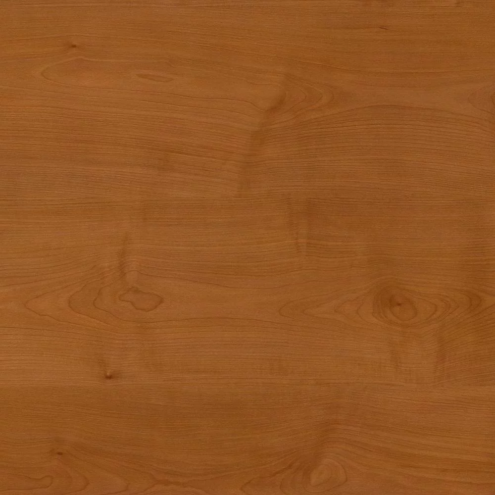 Series A 83" L Shaped Executive Desk in Natural Cherry - Engineered Wood