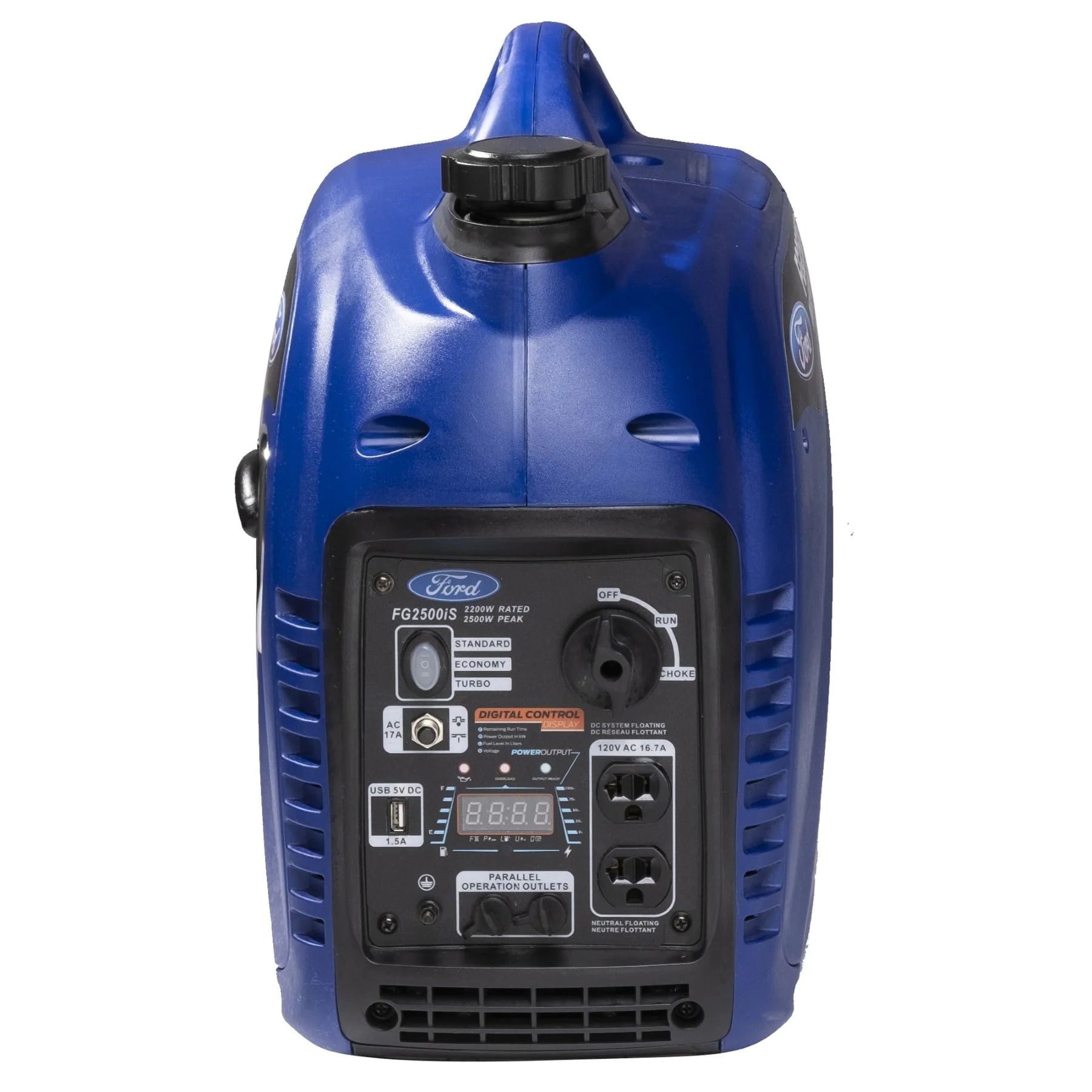 Ford 2,500-Watt Super Quiet Gasoline Powered Inverter Generator – CARB Compliant