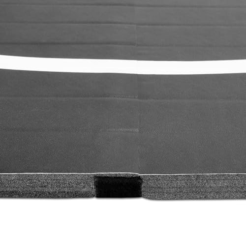 Meister FlexFloor Wrestling Mat - 10ft x 10ft Roll-Up Pro Training Mat for Home & Gym