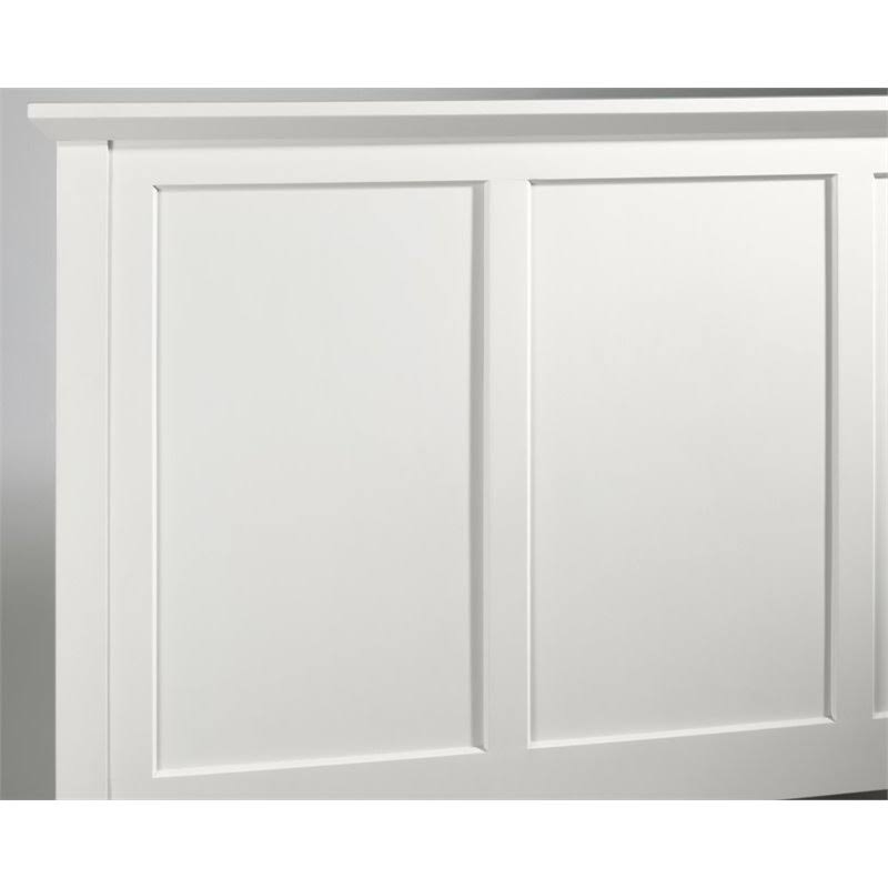 Modus Paragon Queen Panel Bed in White