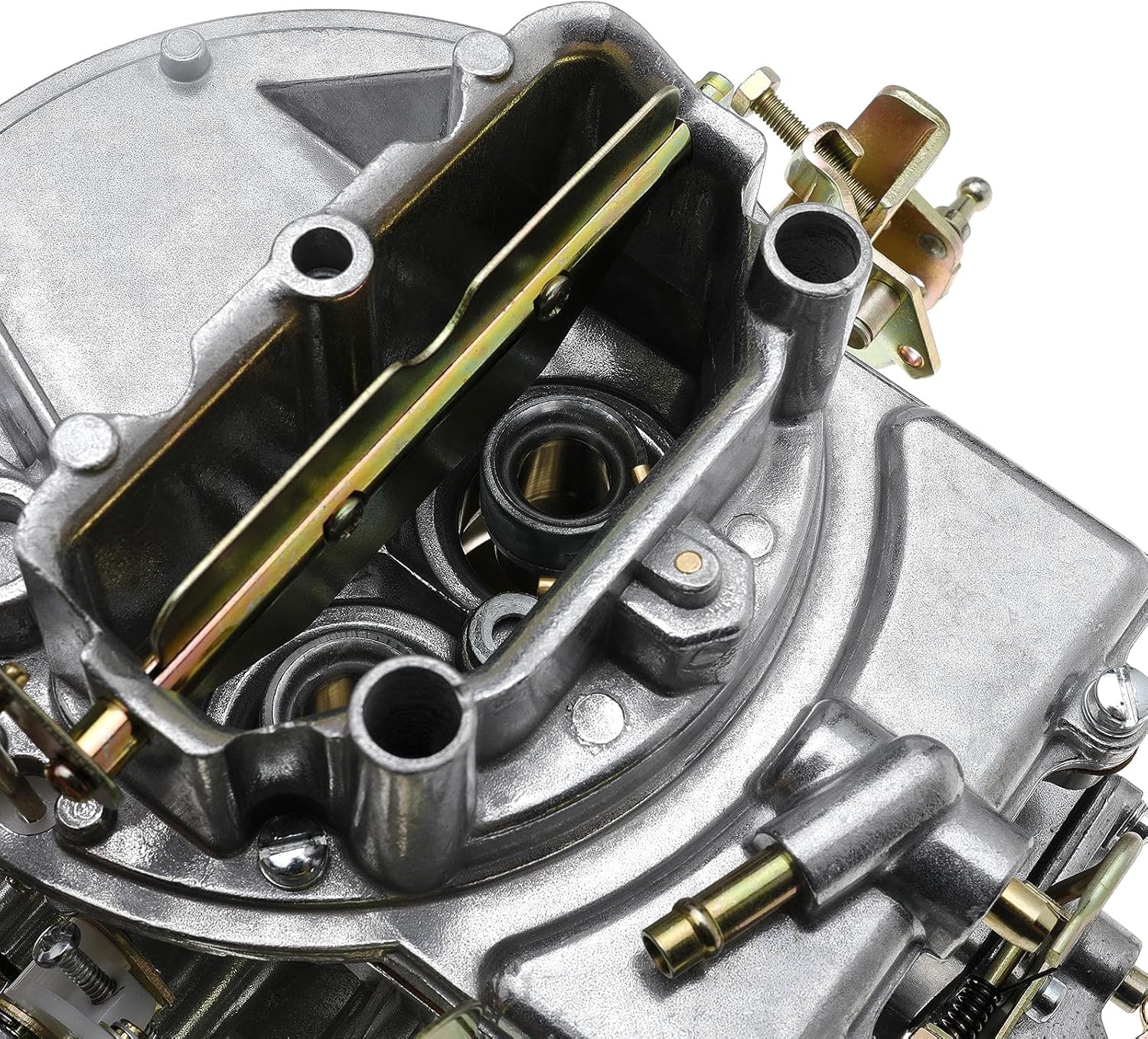 Shunevade 2 Barrel Carburetor 2100 2150 Carburetor for Ford 289 302 351, and for Cu Jeep F150 F250 F350 with Electric Choke Gasket 2100 Carburetor
