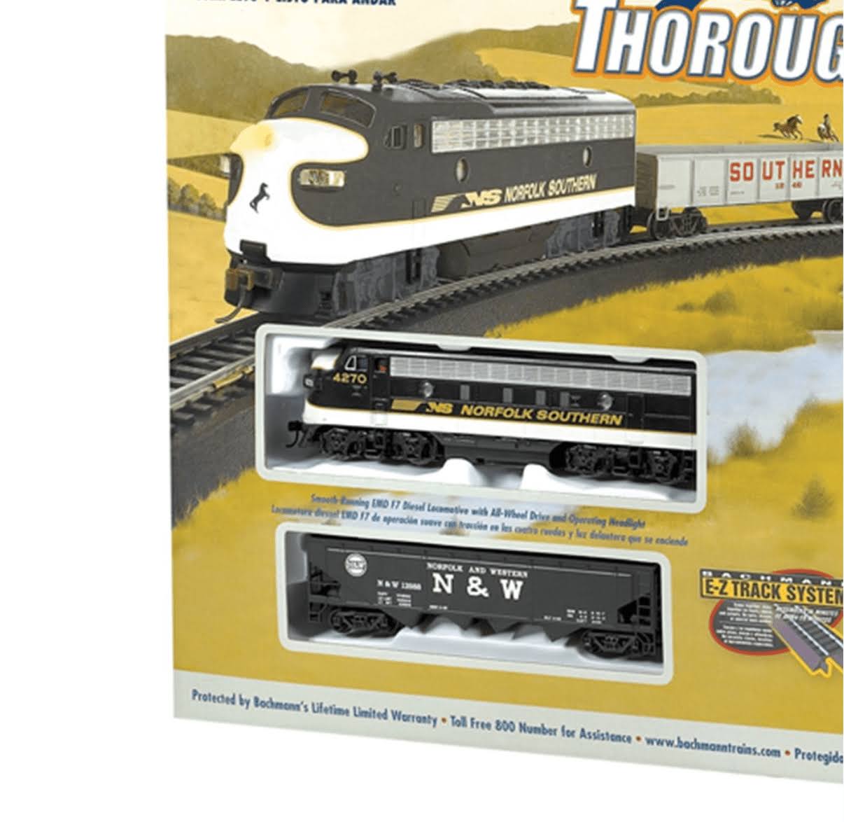 Bachmann HO Thoroughbred Electric Train Set